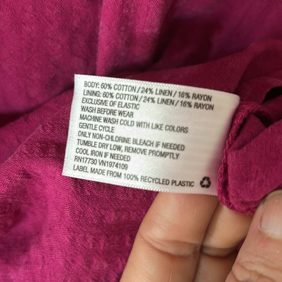 Wild Fable Plum Purple Minidress Adjustable straps, cutout back dress Size Large - Picture 11 of 12